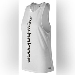 ☀️ New Balance Relaxed HeatherTech Graphic Training Tank with NB DRY fabric ☀️